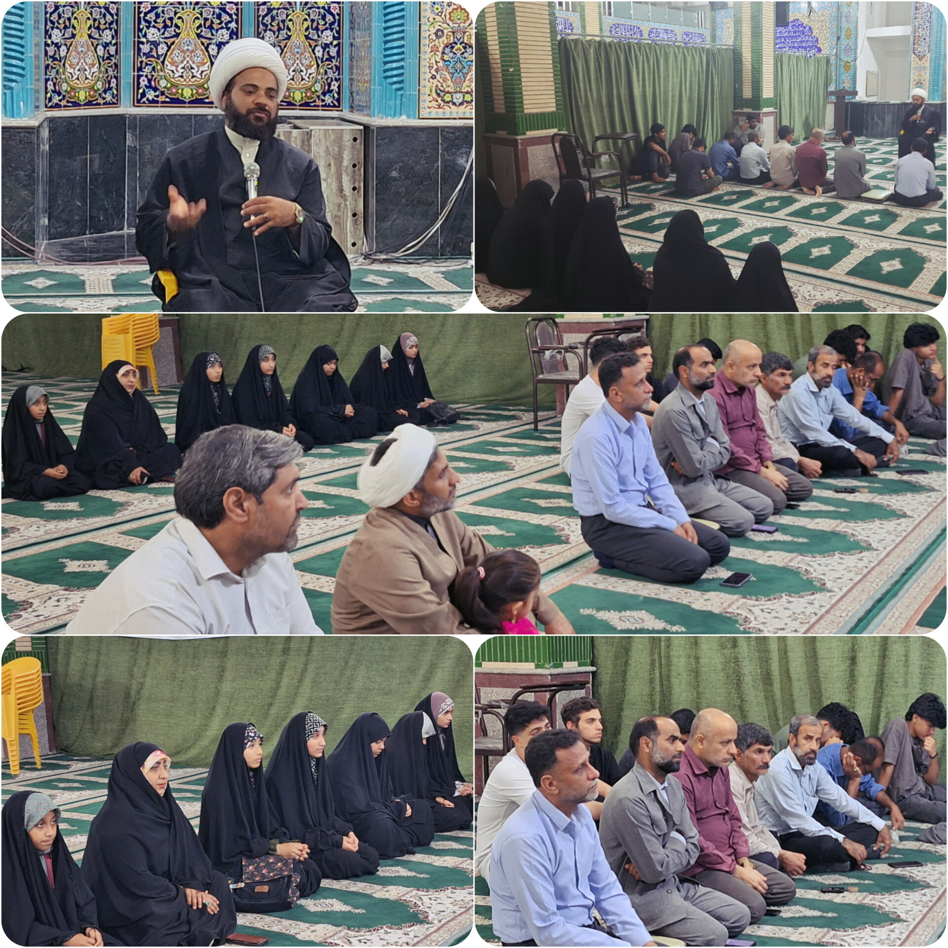 محفل شهدایی و جلسه گروه جهادی محب در بندرخمیر برگزار گردید؛