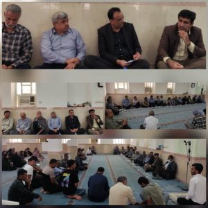 با حضور فرماندار شهرستان خمیر در مسجد جامع محله کندال بندرخمیر؛  طرح توسعه و مشکلات محله کندال بررسی شد