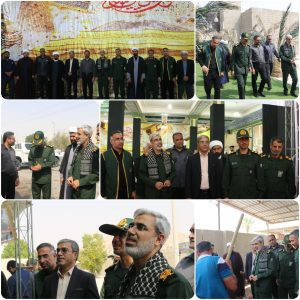 موکب شهدای گمنام خمیر؛ سنگر فرهنگی مورد تأکید فرمانده سپاه و فرماندار