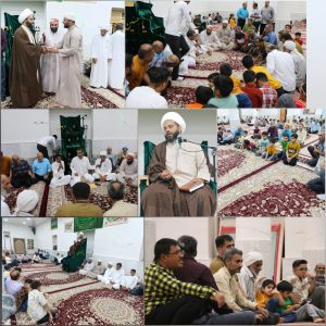آیین وحدت و جشن میلاد پیامبر اسلام(ص) در بندرخمیر برگزار شد