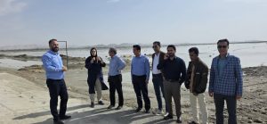 بازدید مدیرکل شیلات هرمزگان از مجتمع‌های پرورش میگو