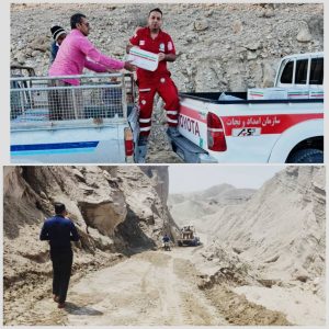 بازگشایی مسیر ارتباطی روستای شینگو و ارسال فوری کمک‌های امدادی پس از بارندگی‌های اخیر