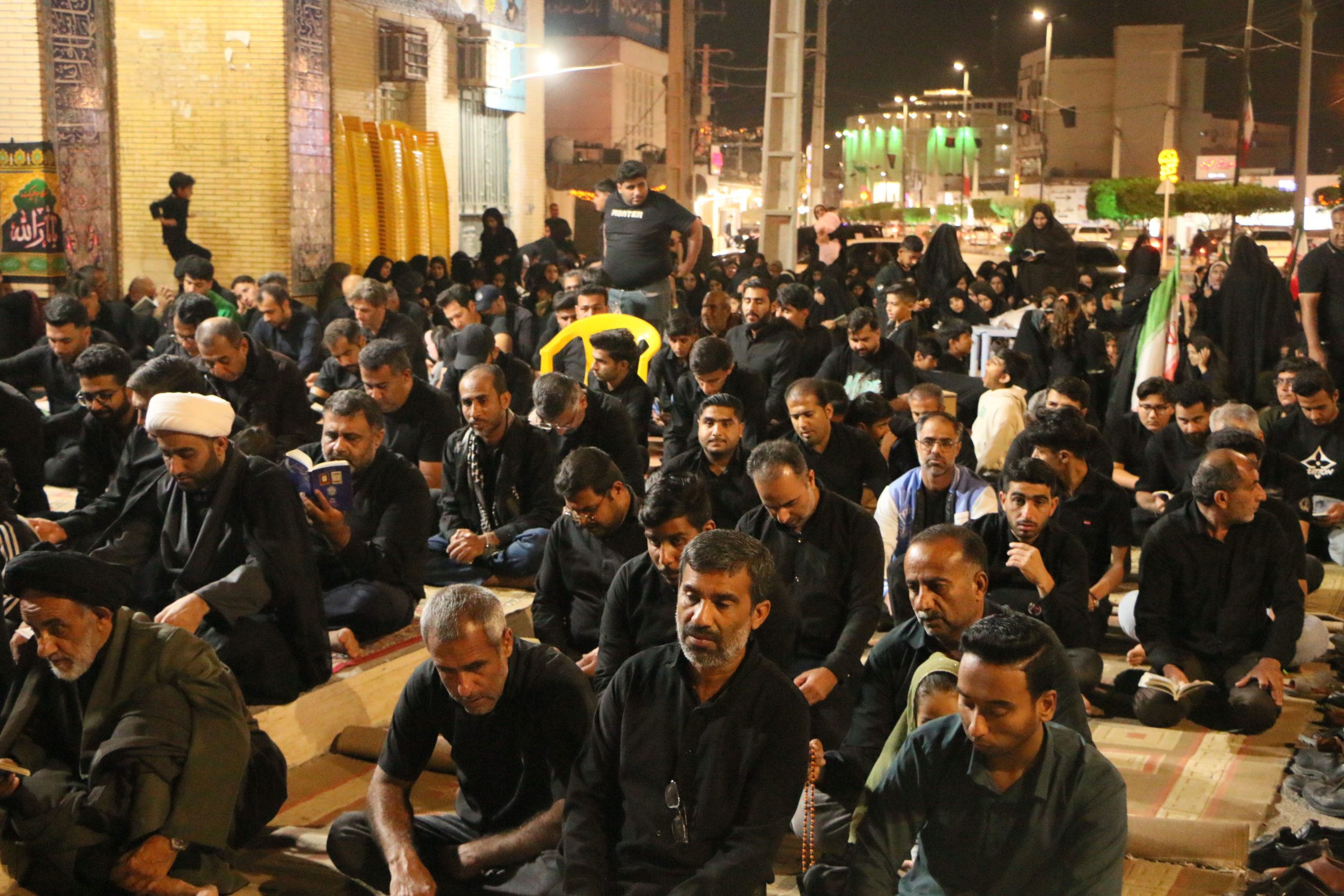 نخستین شب از لیالی قدر در بندرخمیر
