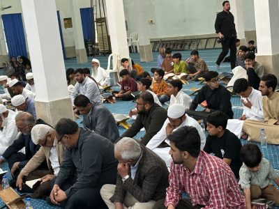 برگزاری مراسم اربعین شهادت رهبر معظم انقلاب و یادواره شهدای جنگ رمضان در بندرپل