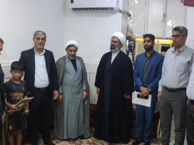 دیدار و تجلیل از خانواده‌های معظم شهدای جنگ رمضان در بندر پل